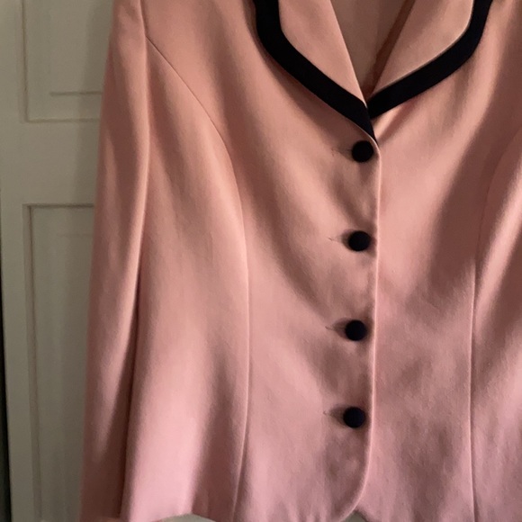 Vintage Pink & Navy Jacket - Picture 8 of 8